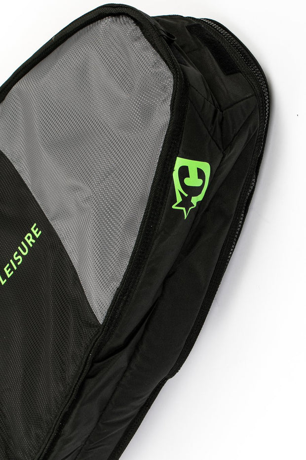 Creatures of Leisure Board Bag - Fish Double - Black Lime