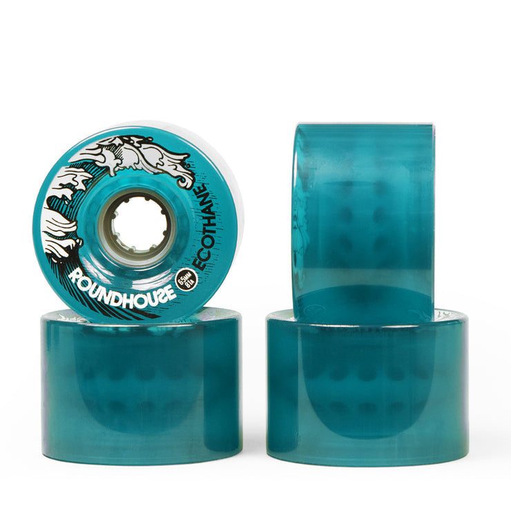 Roundhouse by Carver Ecothane Mag Wheels - 65mm 81a - Aqua