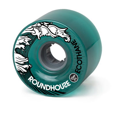 Roundhouse by Carver Ecothane Mag Wheels - 65mm 81a - Aqua
