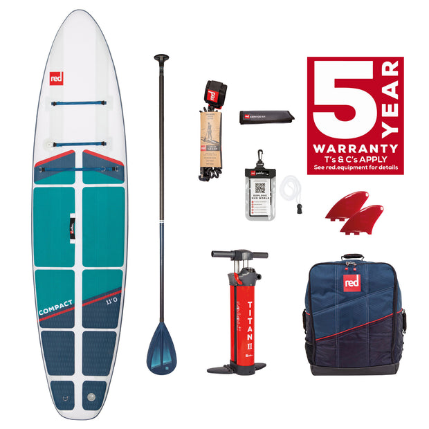 Red Paddle Co. 11'0 Compact Sport MSL iSUP - 2022