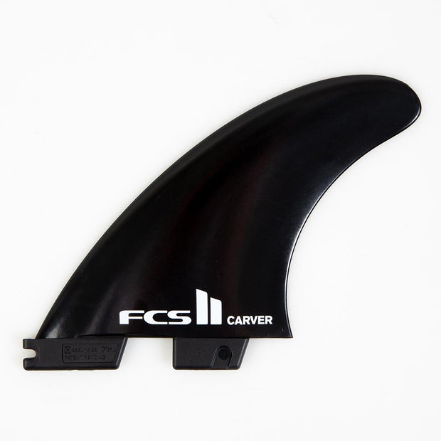 FCS II Carver Glass Flex Tri Fins - Black