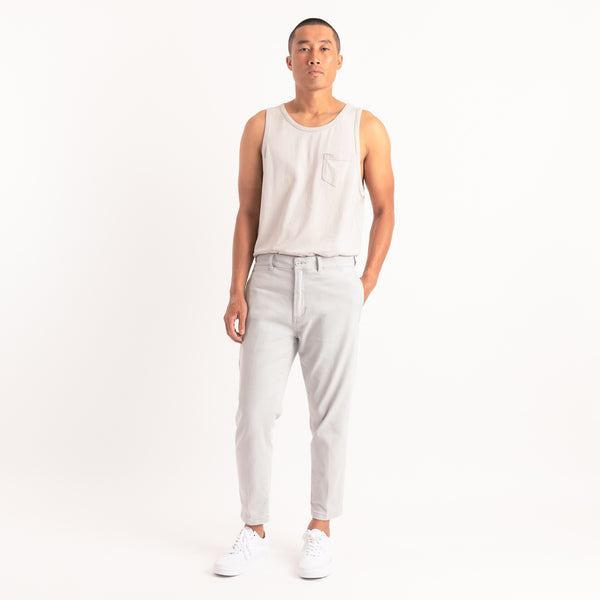Banks Journal Downtown Twill Pant - Washed Grey