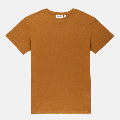Rhythm Premium Linen T-Shirt - Almond