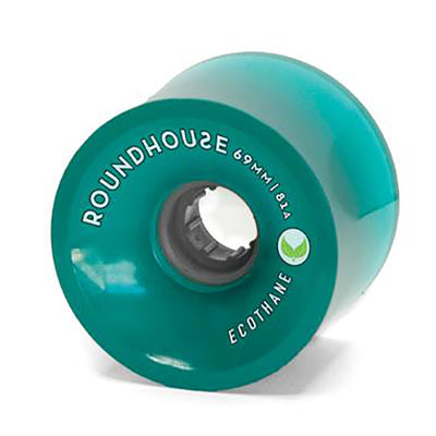 Roundhouse by Carver Concave Ecothane Wheels - 69mm 81a - Aqua