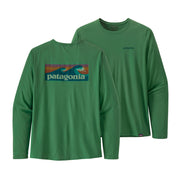 Patagonia Men's Long-Sleeved Capilene® Cool Daily Graphic Shirt - Eelgrass Green