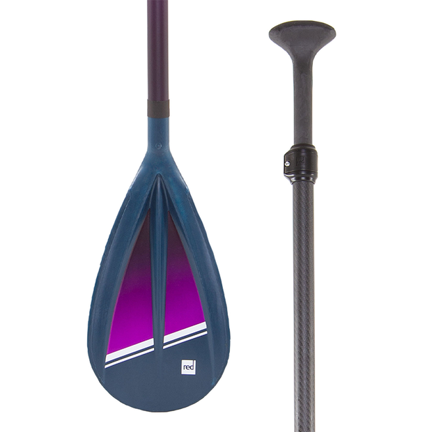 Free shipping! Red Paddle Co. Hybrid Tough Adjustable SUP Paddle - Purple