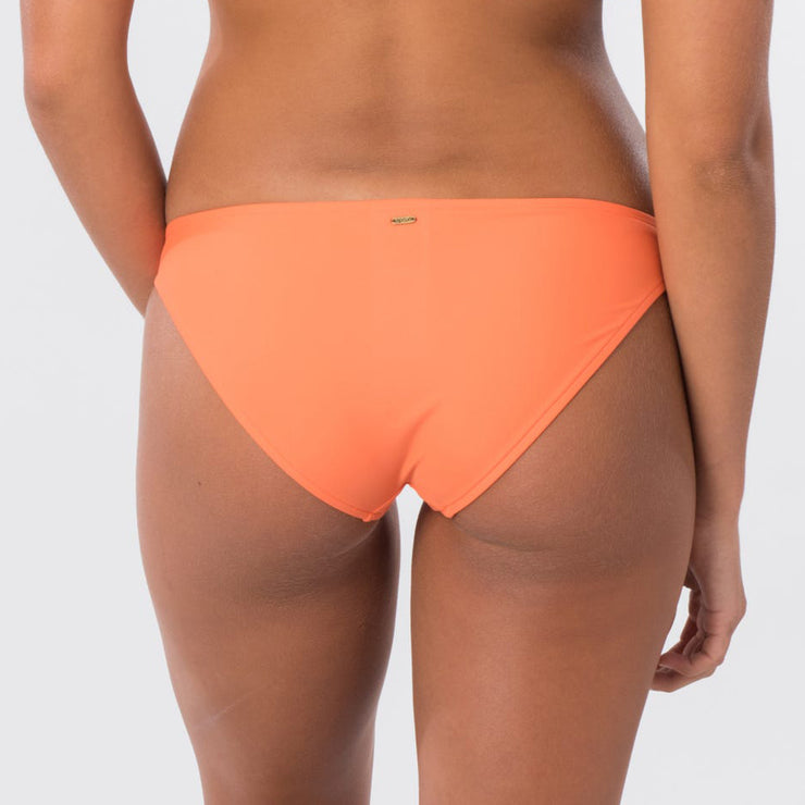Rip Curl Classic Surf Eco Full Bikini Bottom - Bright Orange