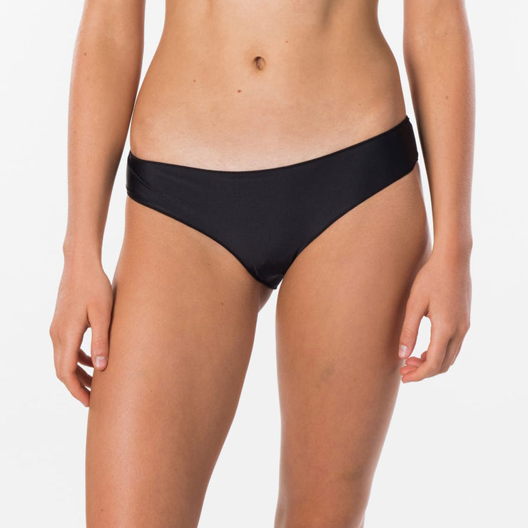 Rip Curl Classic Surf Eco Cheeky Bikini Bottom - Black